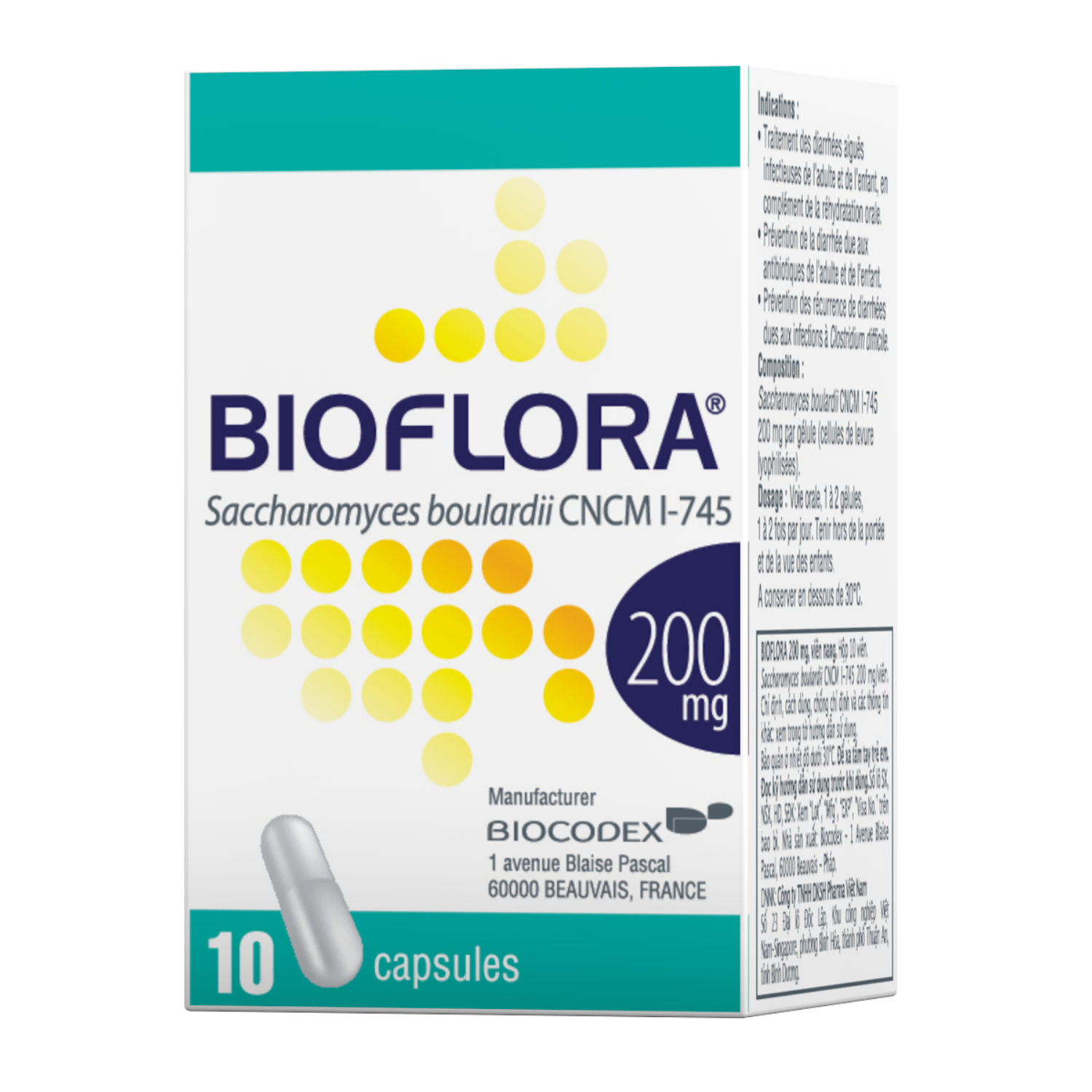 Bioflora 200 mg capsules Bioflora 200 mg capsules